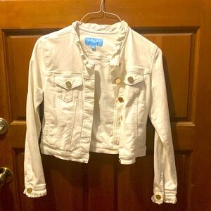 White Jean Jacket